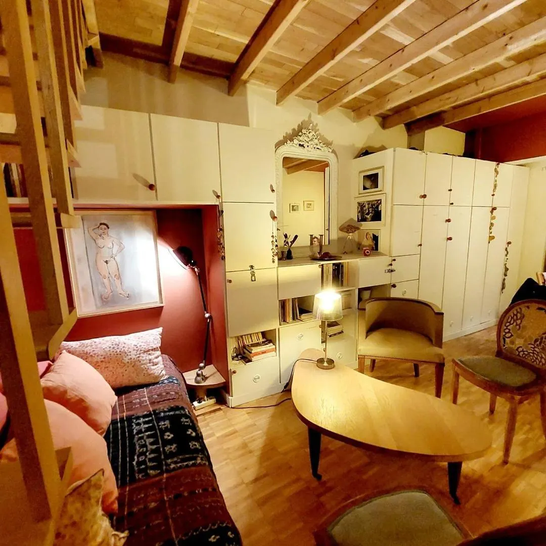 Small Duplex House In Batignolles Paris France